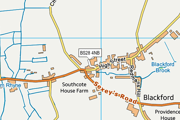BS28 4NB map - OS VectorMap District (Ordnance Survey)