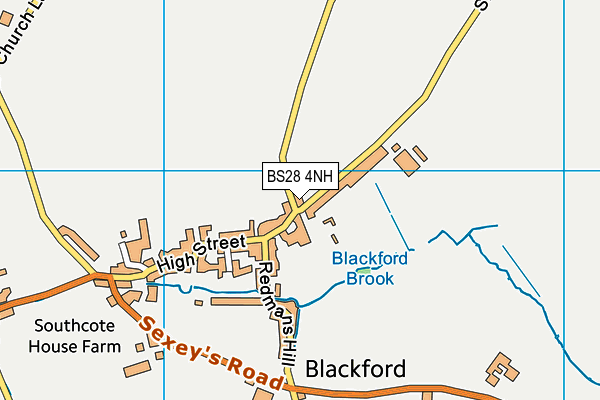 BS28 4NH map - OS VectorMap District (Ordnance Survey)