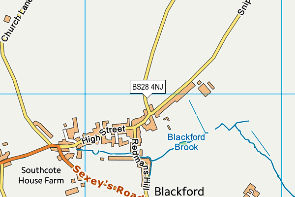 BS28 4NJ map - OS VectorMap District (Ordnance Survey)