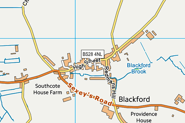 BS28 4NL map - OS VectorMap District (Ordnance Survey)