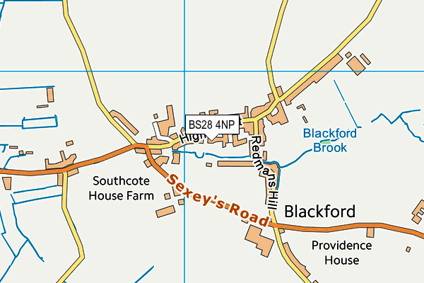BS28 4NP map - OS VectorMap District (Ordnance Survey)