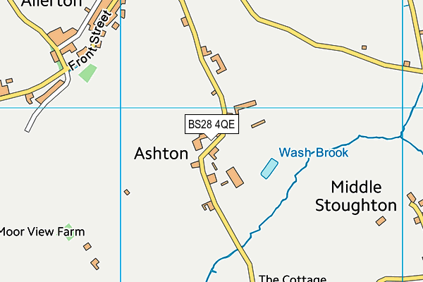 BS28 4QE map - OS VectorMap District (Ordnance Survey)