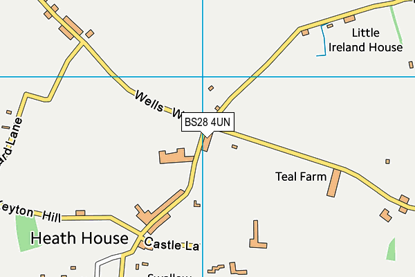 BS28 4UN map - OS VectorMap District (Ordnance Survey)
