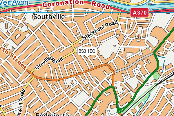 BS3 1EQ map - OS VectorMap District (Ordnance Survey)