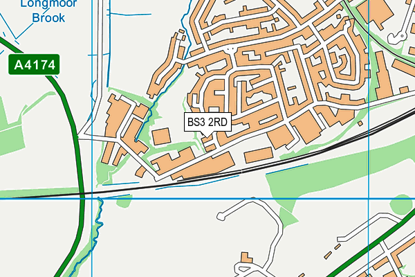 BS3 2RD map - OS VectorMap District (Ordnance Survey)
