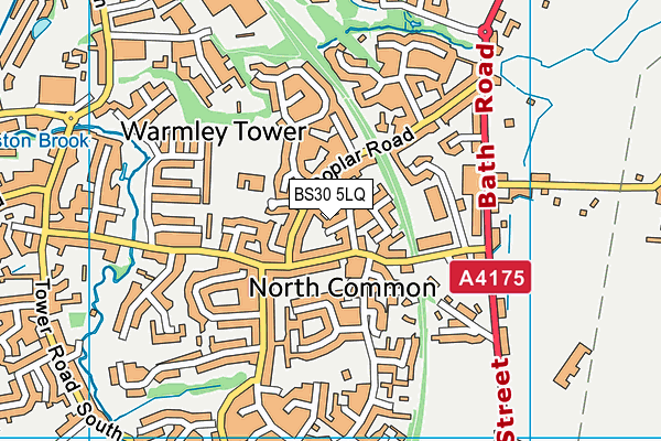BS30 5LQ map - OS VectorMap District (Ordnance Survey)
