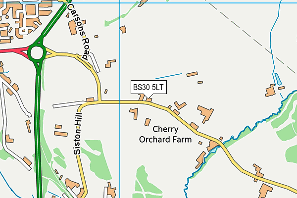 BS30 5LT map - OS VectorMap District (Ordnance Survey)