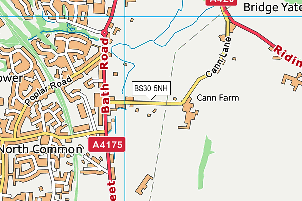 BS30 5NH map - OS VectorMap District (Ordnance Survey)