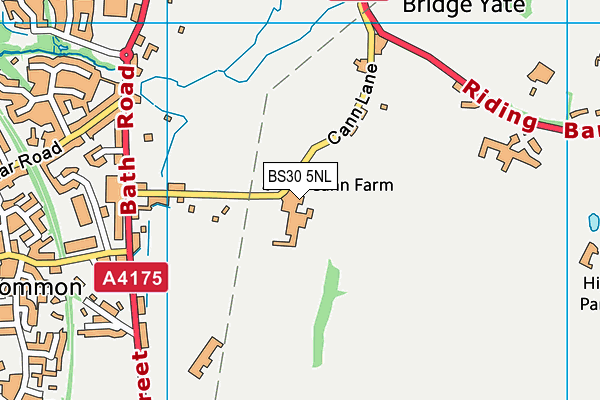 BS30 5NL map - OS VectorMap District (Ordnance Survey)