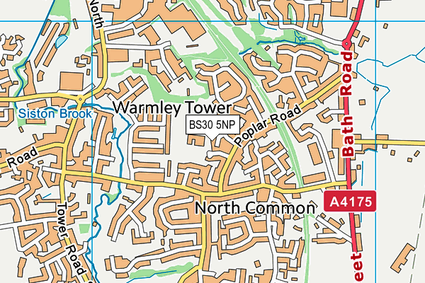 BS30 5NP map - OS VectorMap District (Ordnance Survey)