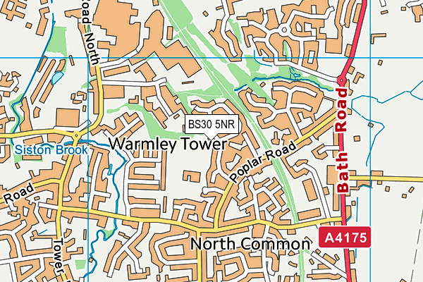 BS30 5NR map - OS VectorMap District (Ordnance Survey)