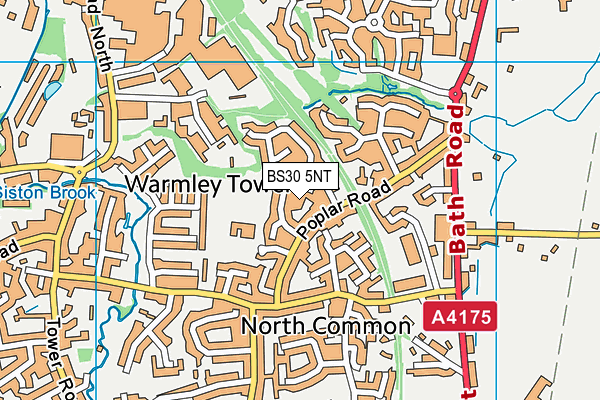 BS30 5NT map - OS VectorMap District (Ordnance Survey)