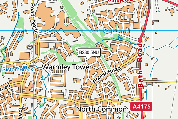 BS30 5NU map - OS VectorMap District (Ordnance Survey)