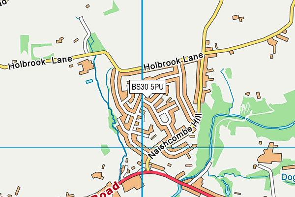 BS30 5PU map - OS VectorMap District (Ordnance Survey)