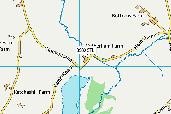 BS30 5TL map - OS VectorMap District (Ordnance Survey)