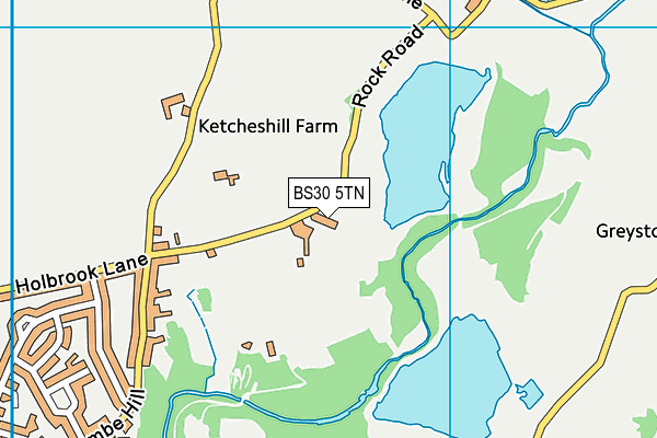 BS30 5TN map - OS VectorMap District (Ordnance Survey)