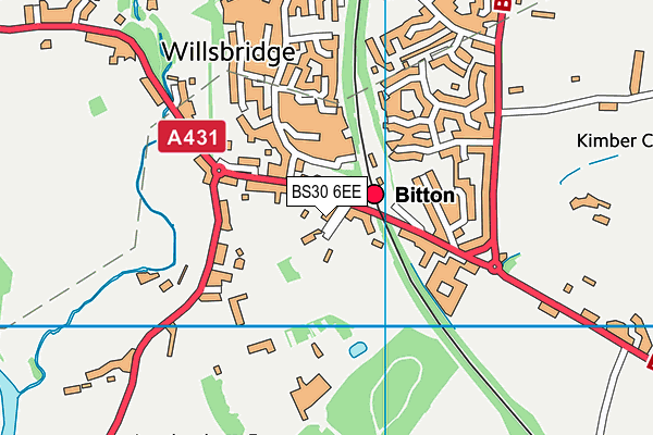BS30 6EE map - OS VectorMap District (Ordnance Survey)