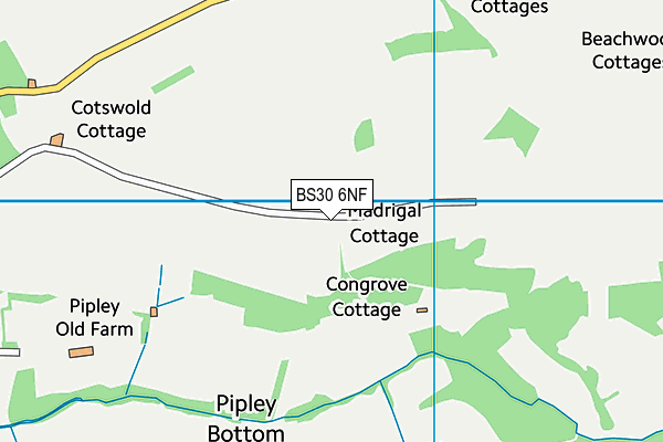 BS30 6NF map - OS VectorMap District (Ordnance Survey)