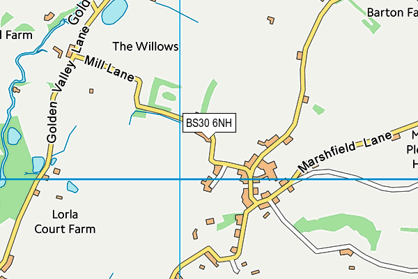 BS30 6NH map - OS VectorMap District (Ordnance Survey)