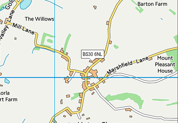 BS30 6NL map - OS VectorMap District (Ordnance Survey)
