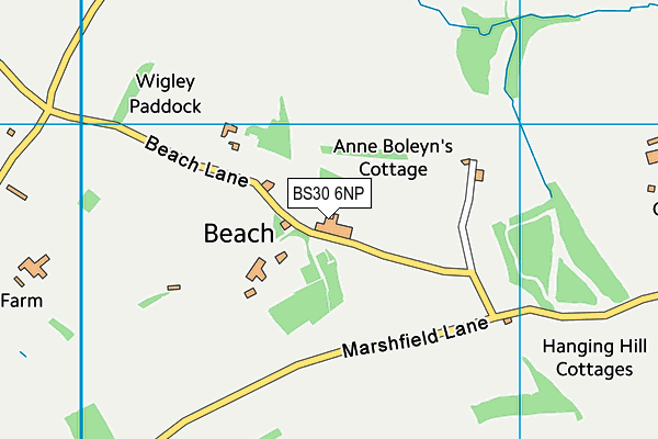 BS30 6NP map - OS VectorMap District (Ordnance Survey)