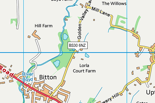 BS30 6NZ map - OS VectorMap District (Ordnance Survey)