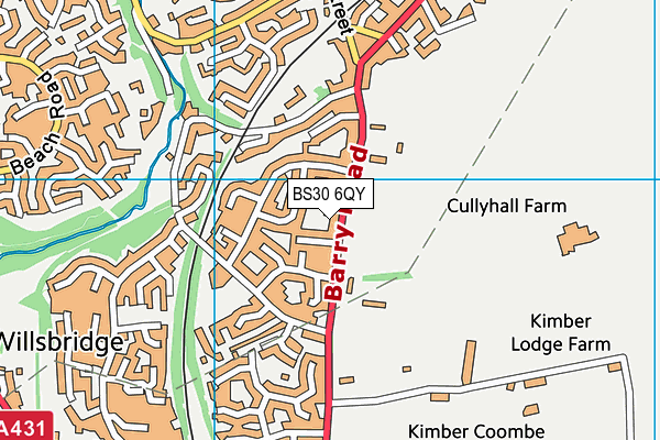Map of HOLLIES DEVELOPMENT KINGSWOOD LTD at district scale
