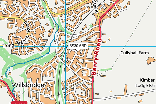 BS30 6RD map - OS VectorMap District (Ordnance Survey)