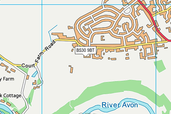 BS30 9BT map - OS VectorMap District (Ordnance Survey)