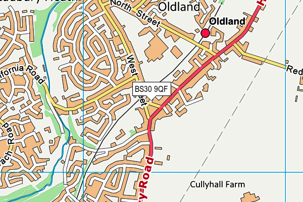 BS30 9QF map - OS VectorMap District (Ordnance Survey)