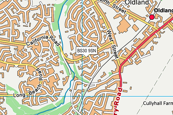 BS30 9SN map - OS VectorMap District (Ordnance Survey)