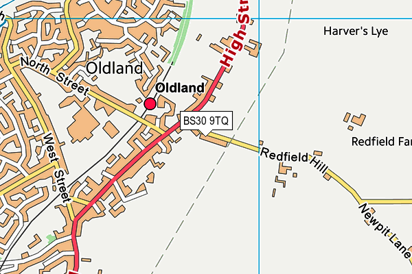 BS30 9TQ map - OS VectorMap District (Ordnance Survey)