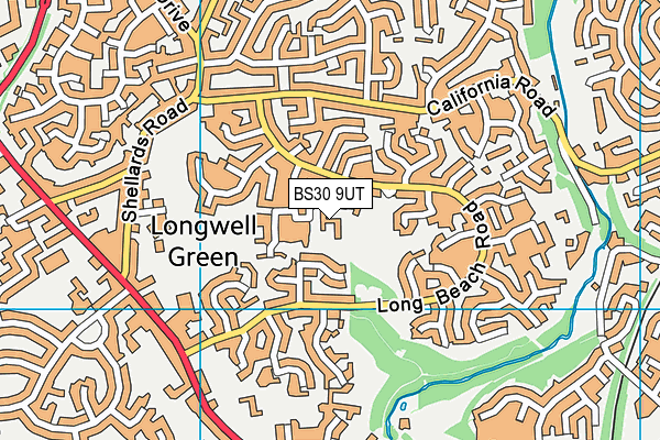 BS30 9UT map - OS VectorMap District (Ordnance Survey)