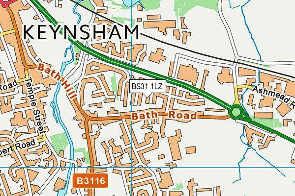 BS31 1LZ map - OS VectorMap District (Ordnance Survey)