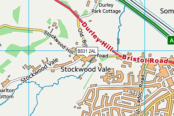 Map of MILES AND DAVEY MOTOR SERVICES LIMITED at district scale