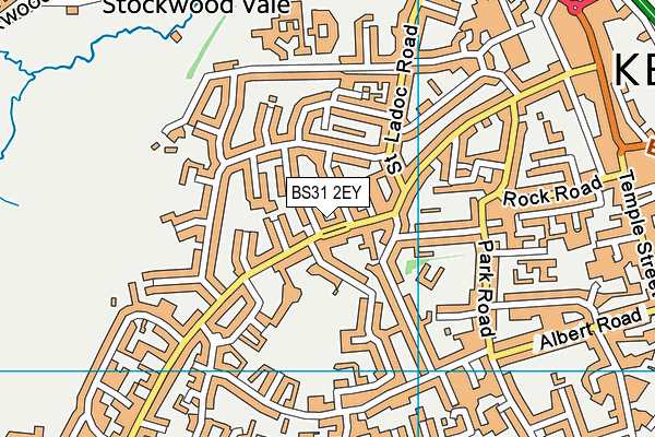 BS31 2EY map - OS VectorMap District (Ordnance Survey)