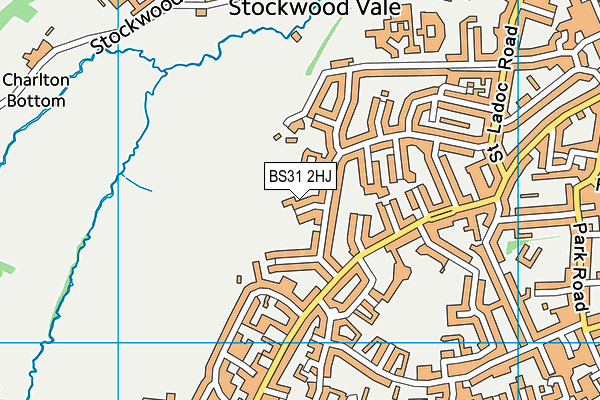 BS31 2HJ map - OS VectorMap District (Ordnance Survey)