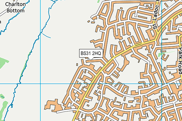 BS31 2HQ map - OS VectorMap District (Ordnance Survey)