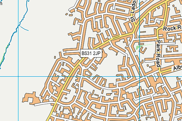 St Keyna Primary School map (BS31 2JP) - OS VectorMap District (Ordnance Survey)