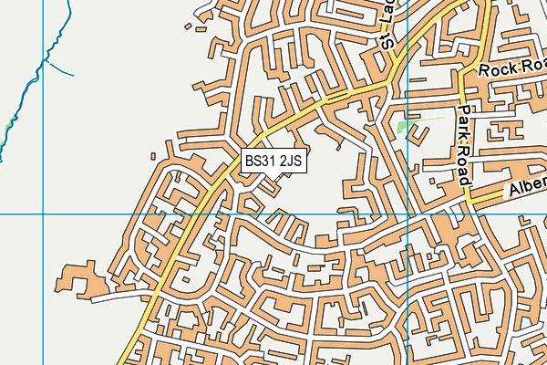BS31 2JS map - OS VectorMap District (Ordnance Survey)