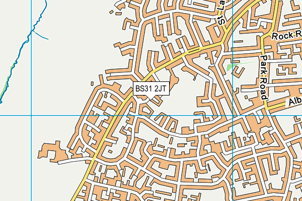 BS31 2JT map - OS VectorMap District (Ordnance Survey)