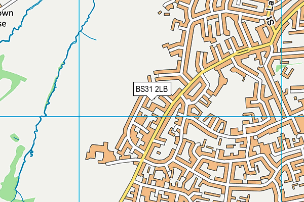 BS31 2LB map - OS VectorMap District (Ordnance Survey)