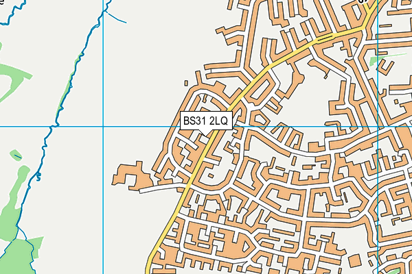 BS31 2LQ map - OS VectorMap District (Ordnance Survey)