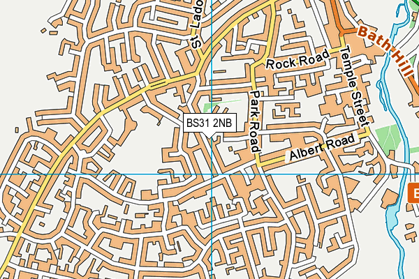 BS31 2NB map - OS VectorMap District (Ordnance Survey)