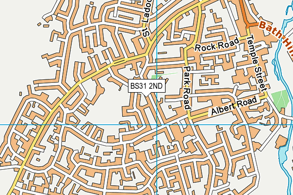 BS31 2ND map - OS VectorMap District (Ordnance Survey)