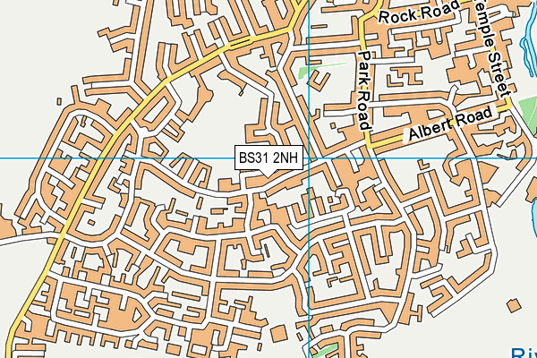 BS31 2NH map - OS VectorMap District (Ordnance Survey)