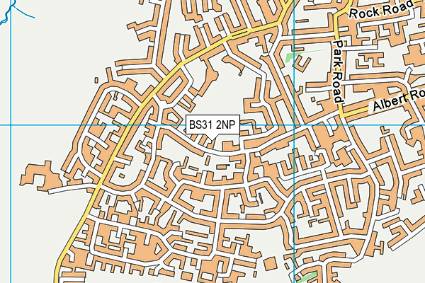 BS31 2NP map - OS VectorMap District (Ordnance Survey)