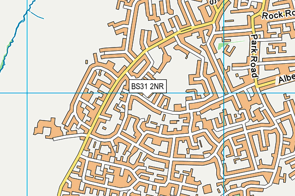 BS31 2NR map - OS VectorMap District (Ordnance Survey)