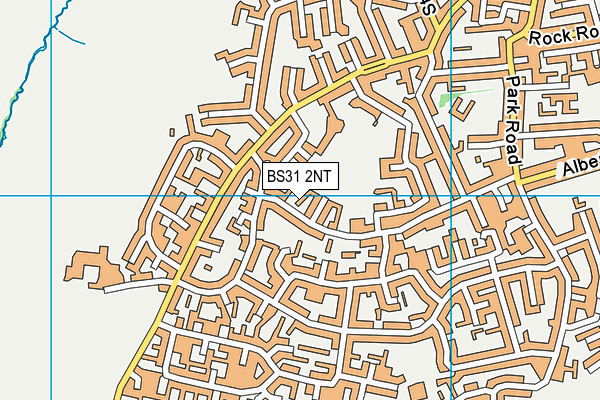 BS31 2NT map - OS VectorMap District (Ordnance Survey)