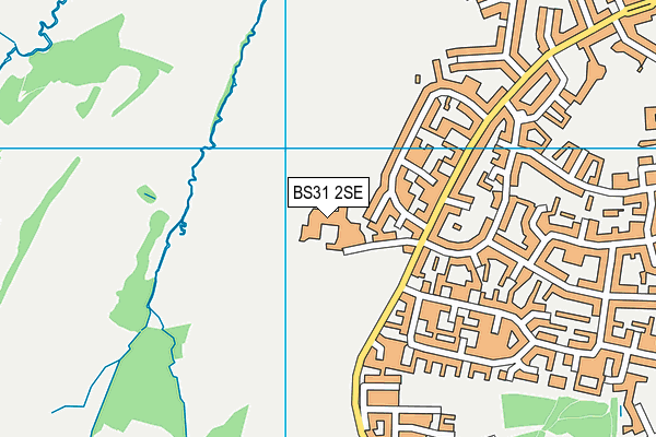 BS31 2SE map - OS VectorMap District (Ordnance Survey)